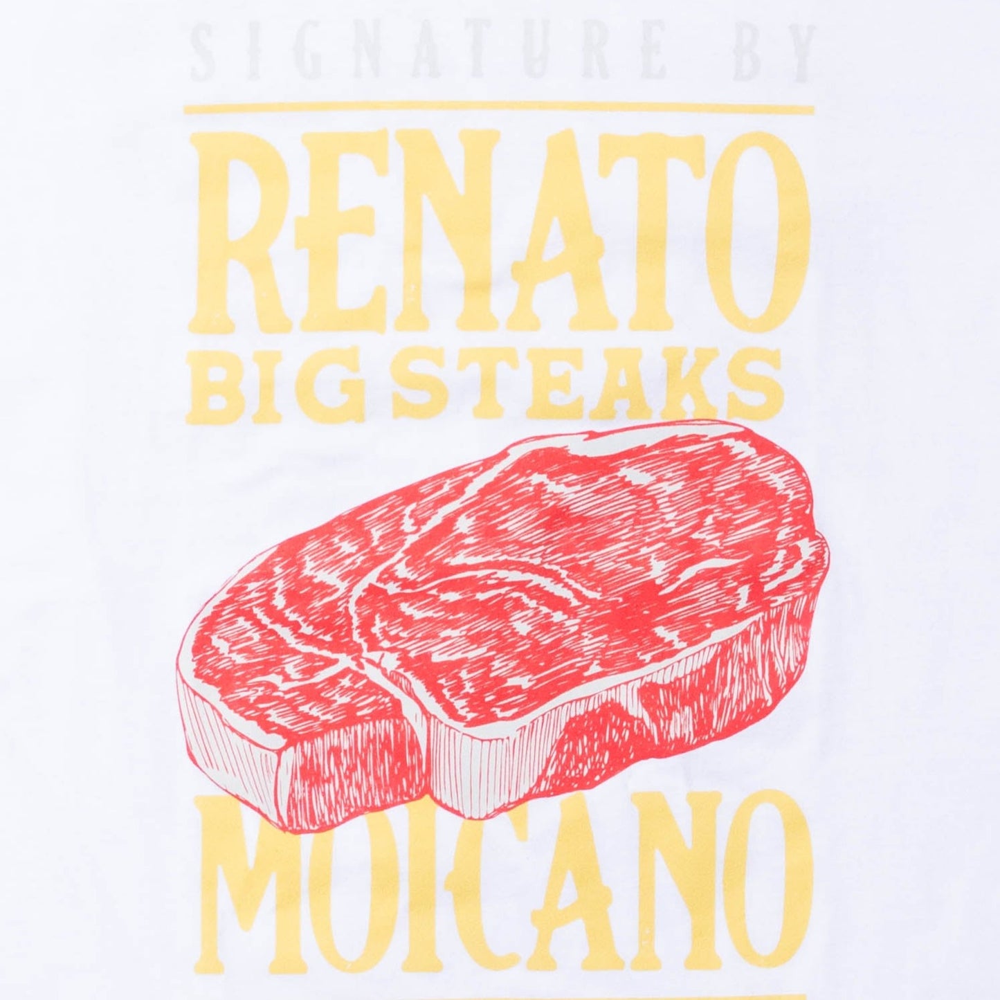 BIG STEAKS T-shirt - White